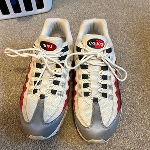 Nike lD WSU cougar Air Maxs